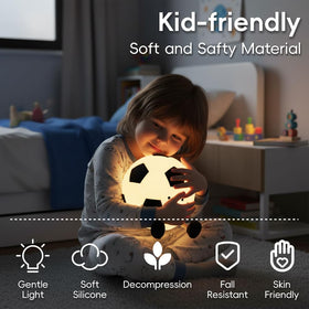 AINEEU Soccer Night Light bedroom decor that adds a playful touch.