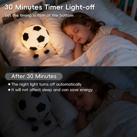 AINEEU Soft silicone night light, BPA-free and durable for safe kid use.