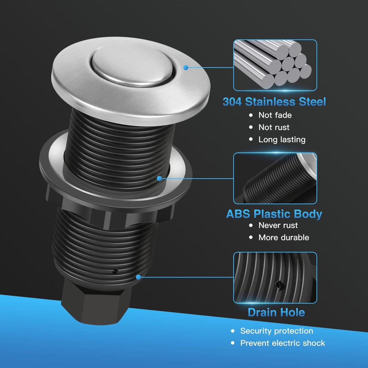 AINIAILU compatibility with top brands ensures broad fit for many disposals.