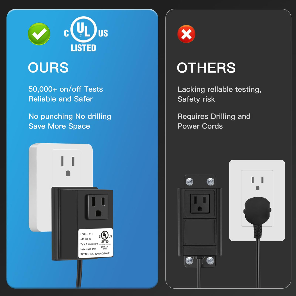 AINIAILU UL-certified safety components ensure durable, worry-free performance.