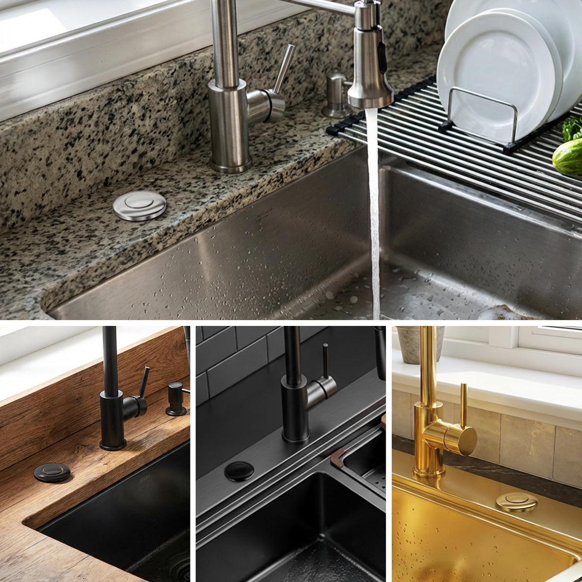 AINIAILU waterproof and moisture-proof design withstands humid kitchen environments.