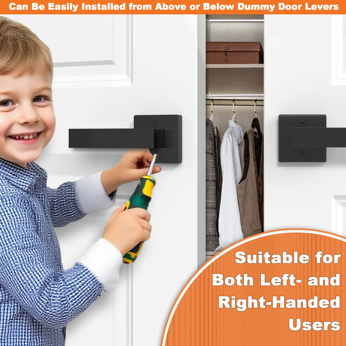 Ainozz interior dummy handle on a wardrobe door demonstrates decorative pull use.