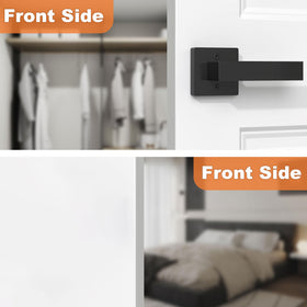 Ainozz zinc alloy dummy handle close-up highlighting durable, fingerprint-resistant matte finish.