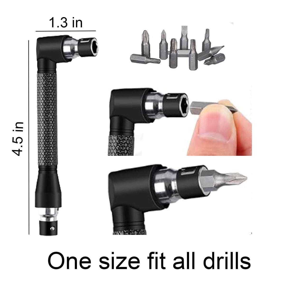 AionneWie L-shaped dual-head wrench providing stable grip and compatibility