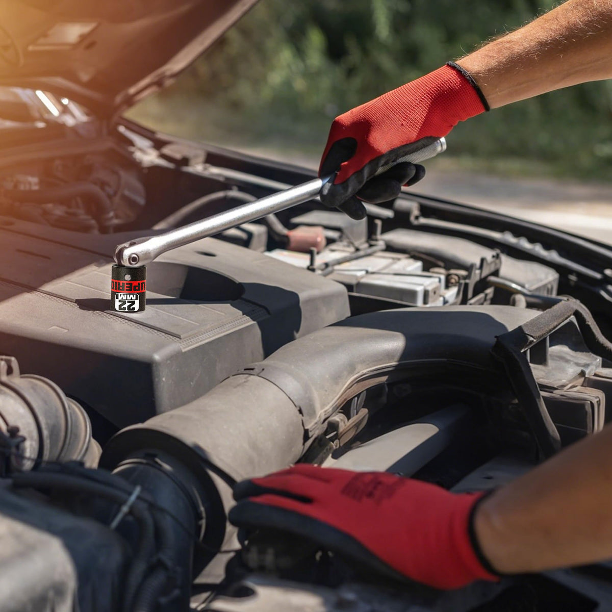 Aiourx 14-piece set covers sizes 11–32 mm for versatile automotive repairs.