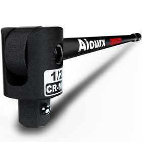Aiourx 25-inch breaker bar provides maximum leverage for stubborn fasteners.