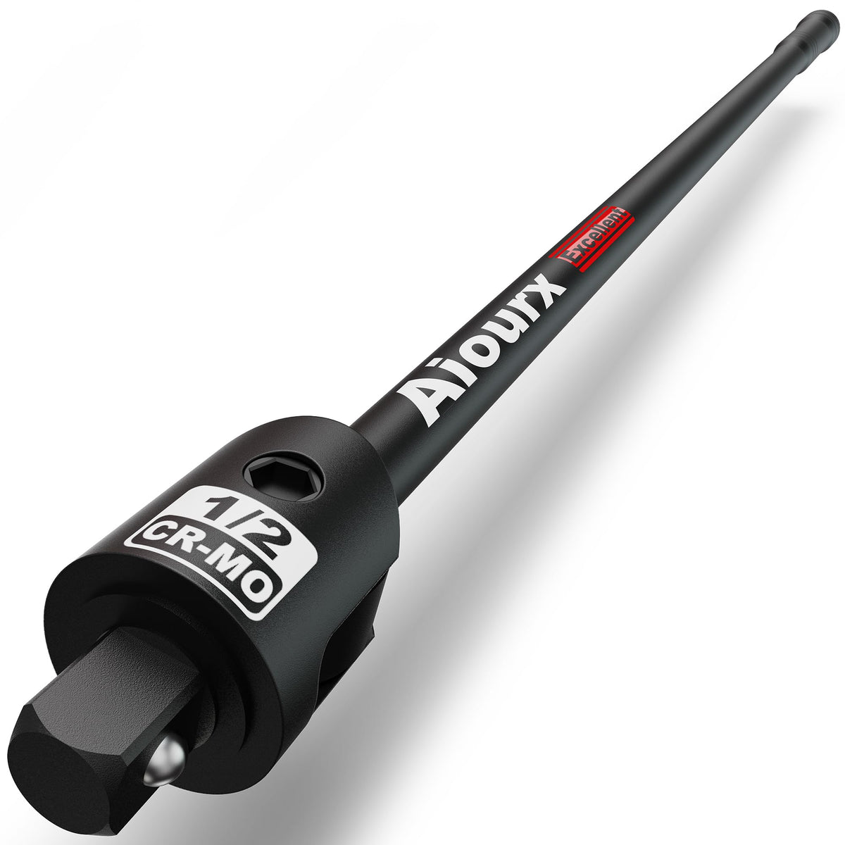 Aiourx 32in breaker bar with rotatable head for versatile torque angles.
