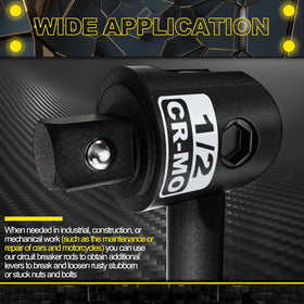Aiourx CR-MO steel construction ensures durable, long-lasting performance.