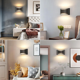 Aipsun wall-light installation is simple with standard junction box.