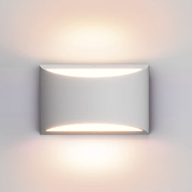 Aipsun wall sconce front view with warm white glow for living room ambiance