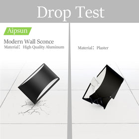 Aipsun corrosion-resistant black aluminum sturdy construction