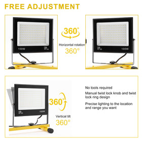Aiptertet 3-head LED light lets you aim light precisely for close work.