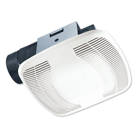 Air King BFQ90 snap-in bracket for quick ceiling installation.