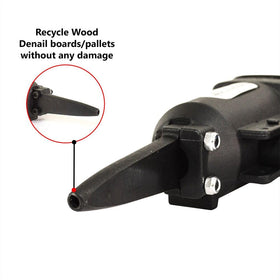 Air Locker AP700 nail removal capability enables quick extraction from boards.