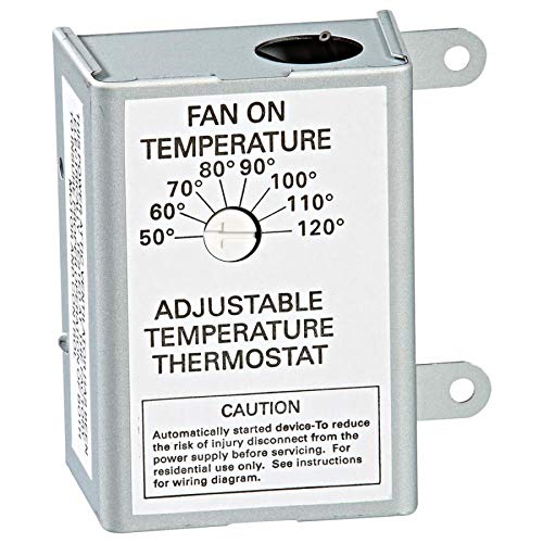 Air Vent 58033 single-speed thermostat for attic ventilators improves comfort and energy efficiency