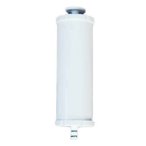 Air Water Life replacement carbon filter for Aqua Ionizer Deluxe 5.0/7.0/9.0 reduces chlorine and odor for cleaner-tasting water.