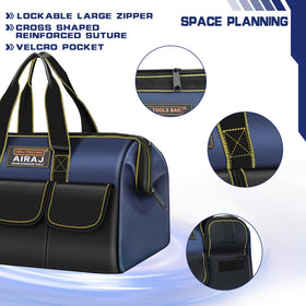 AIRAJ dual-pack tool bags with abundant pockets for sorting gear