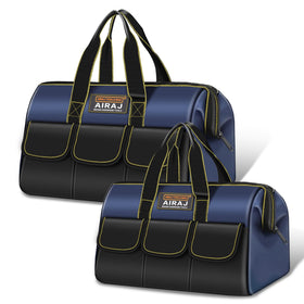 AIRAJ 18-inch open-mouth tool bag for quick access and organized storage