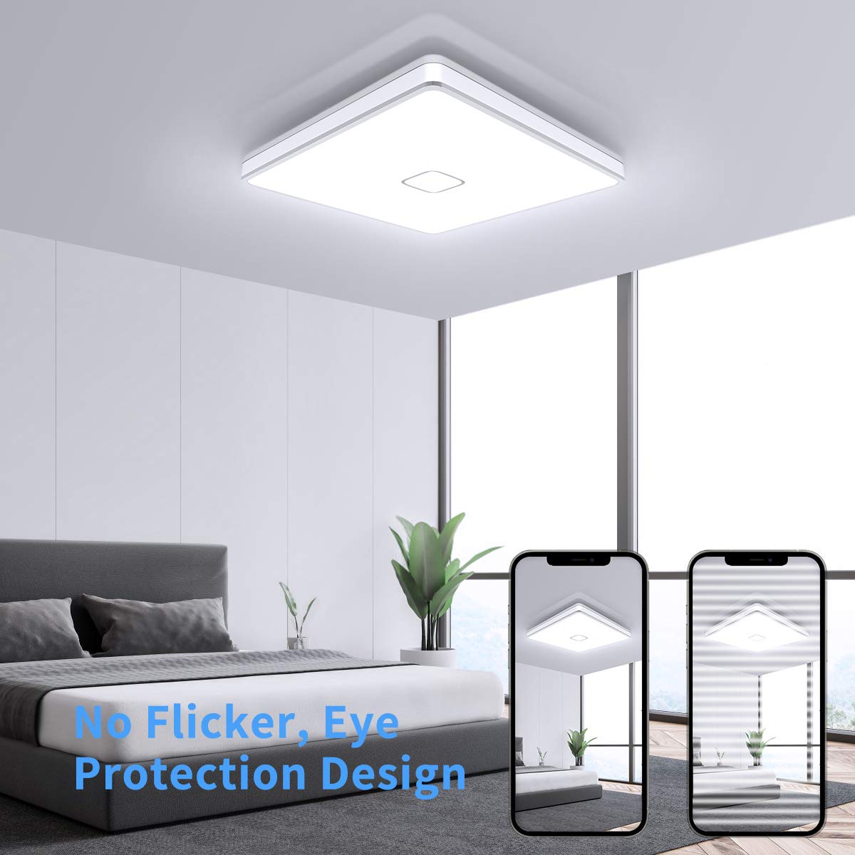 Airand IP44 waterproof ceiling light suitable for damp areas like bathrooms