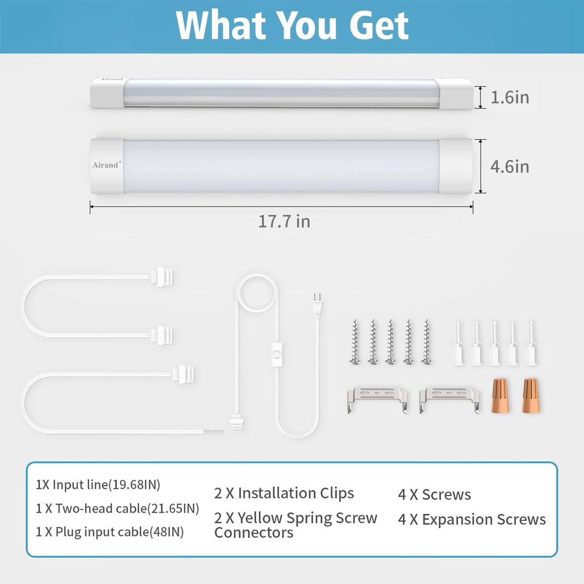 Airand mercury-free, no IR radiation LED lighting for safe use