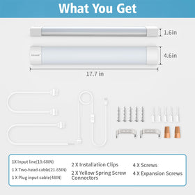Airand mercury-free, no IR radiation LED lighting for safe use