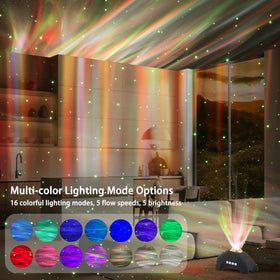 AIRIVO star projection on the ceiling creates a cozy, immersive ambiance.