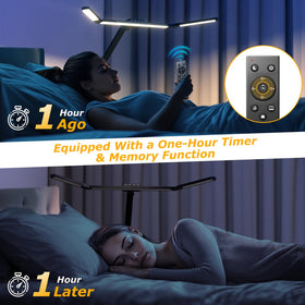 Airlonv LED desk lamp power adapter included for ready setup