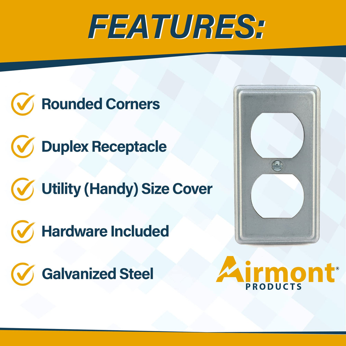 Airmont Products copper grounding wire for reliable circuit grounding.