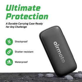 Airmoto Carrying Case offers universal fit for most handheld inflators and compact air compressors.