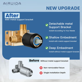 Airuida matte-black finish close-up shows durable anti-corrosion coating