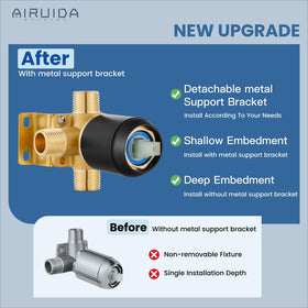 Airuida tub spout for reliable tub-to-shower transitions