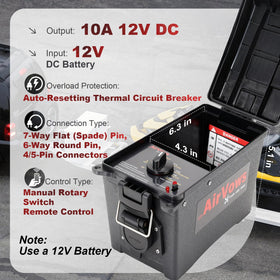 AirVows tester supports 4/5-pin connectors for diverse trailers