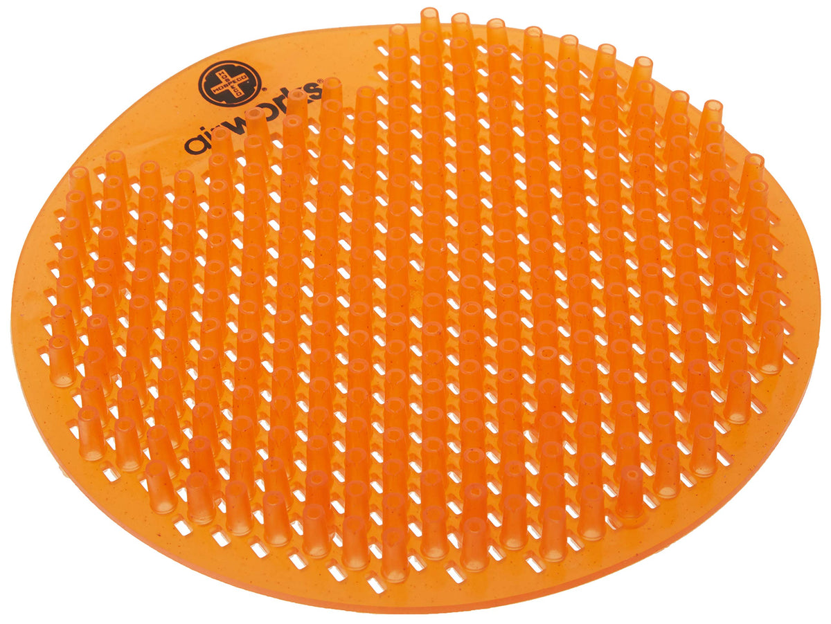 AirWorks EVA material with raised feet supports performance in both dry and standing water urinals