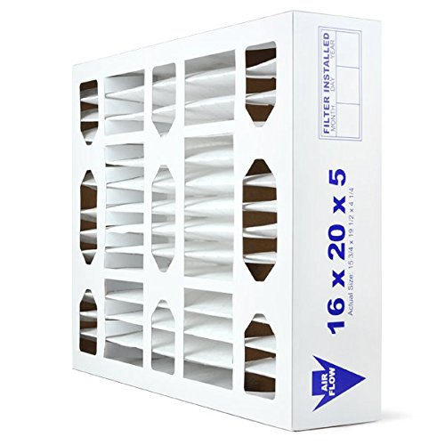 AIRx Filters 16x20x5 edge view shows exact 15.75 x 19.50 inch fit