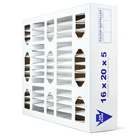 AIRx Filters 16x20x5 edge view shows exact 15.75 x 19.50 inch fit