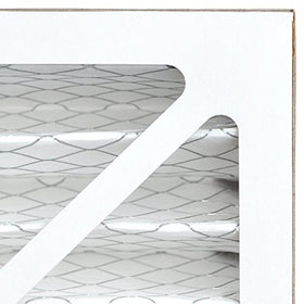 Electrostatically charged media used in AIRx Filters