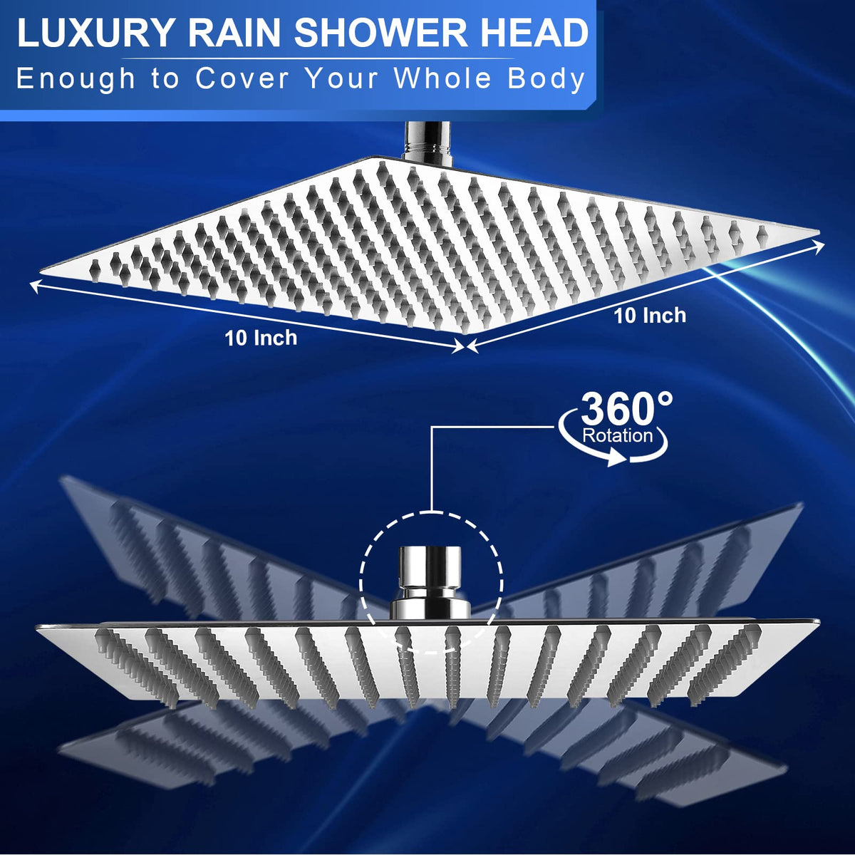 Aiscsc ultra-thin design offers modern look and easy ceiling or wall mounting.