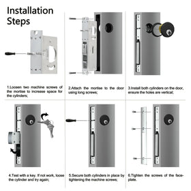 AIsecure concealed hardened pin design enhances lock safety against tampering