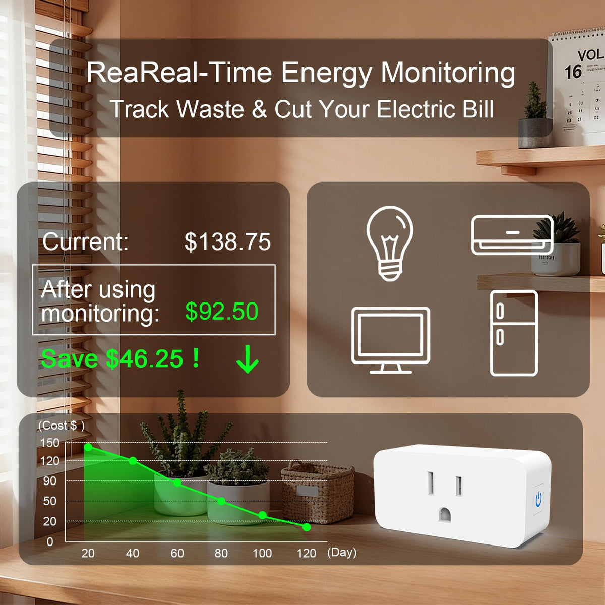 AiSeek smart plug 2.4GHz Wi‑Fi setup for quick installation.