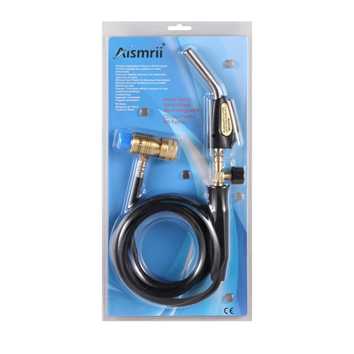 Aismrii torch setup ready for field use