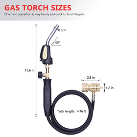 Aismrii welding torch emits precise vortex flame for brazing tasks