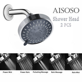 AISOSO 5-function lever enables customizable shower experiences.