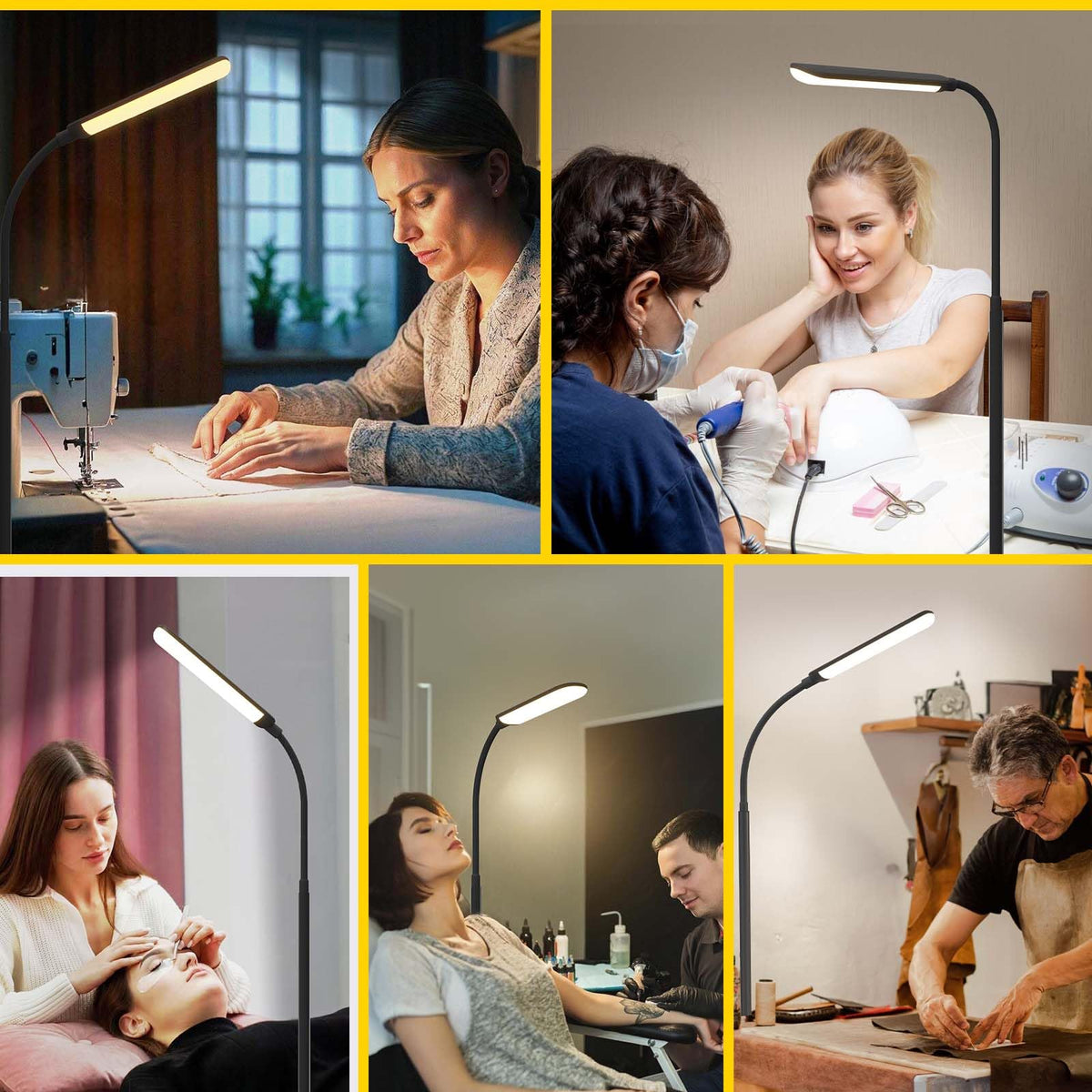 Aisutha lamp remembers last brightness setting for quick, personalized lighting.