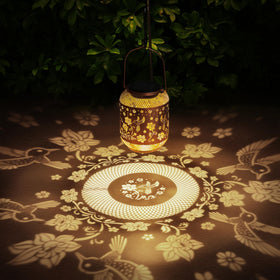 AITENISEN outdoor lantern tree-hanging IP65 waterproof for rainy evenings