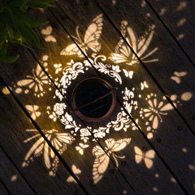 AITENISEN solar lanterns hang easily for a charming garden accent.
