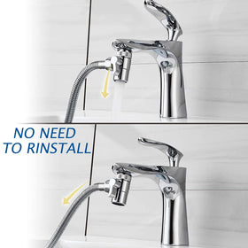 AITUOSI bidet sprayer shows gentle spray modes for hygiene tasks.