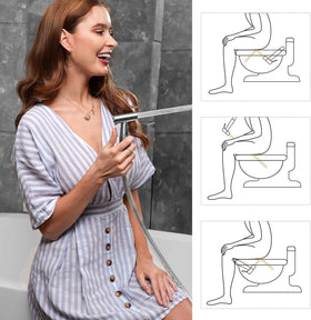 AITUOSI multi-purpose sprayer supports baby diaper cleaning and pet baths.