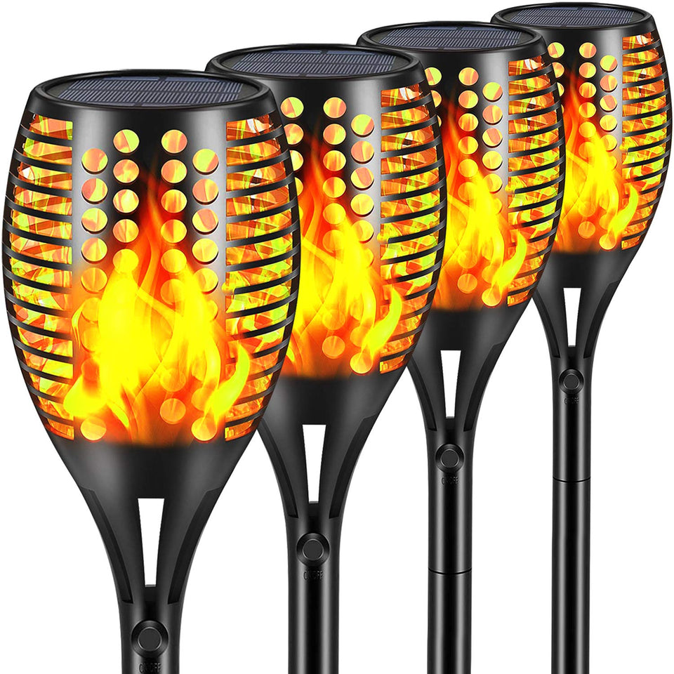 Aityvert flame torch 43-inch outdoor assembly for quick yard setup and safe lighting.