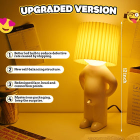 AIVXV bedside night light gag gift provides subtle illumination for late night moments.