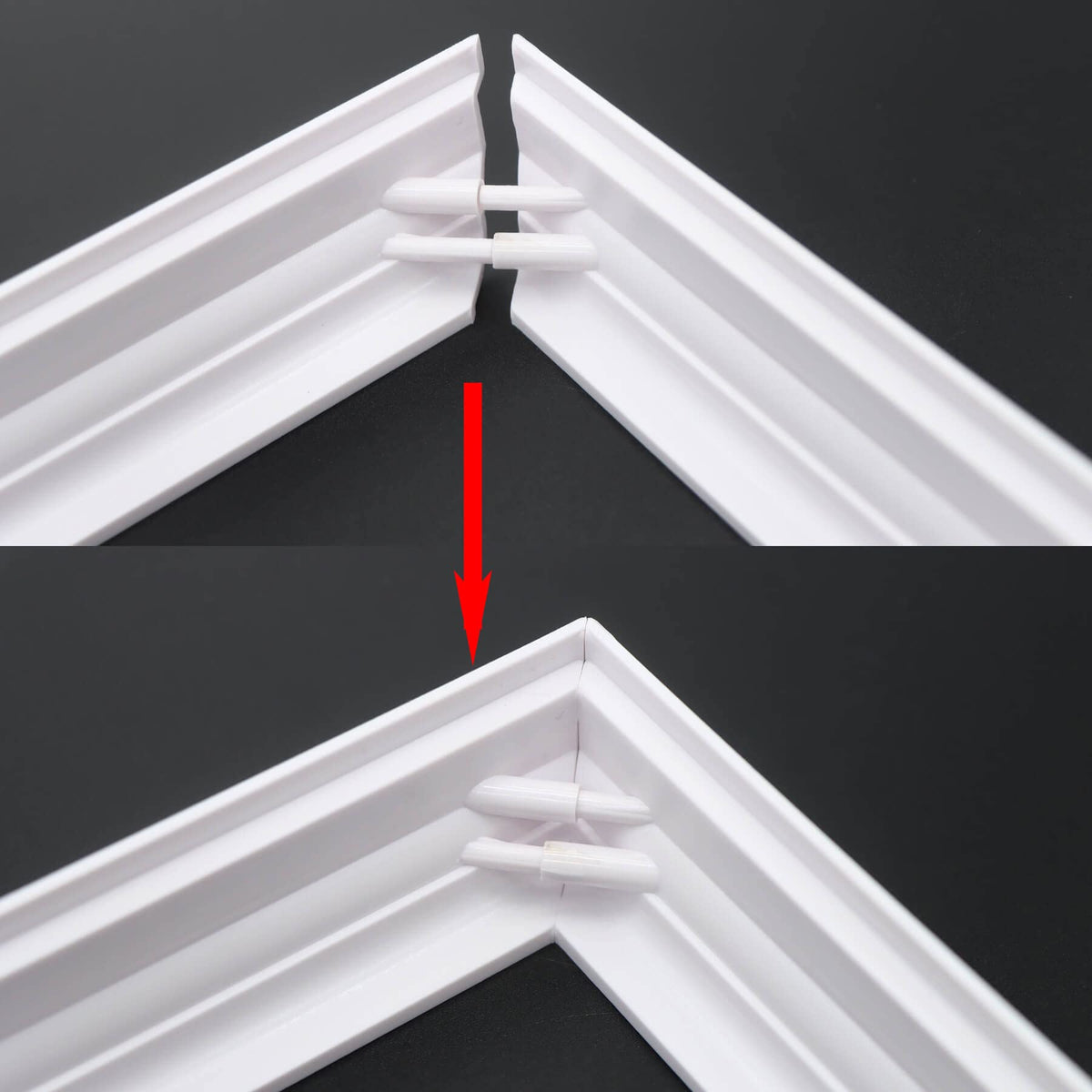 Aiwaiufu snap-together ends simplify mounting without removing the railing.